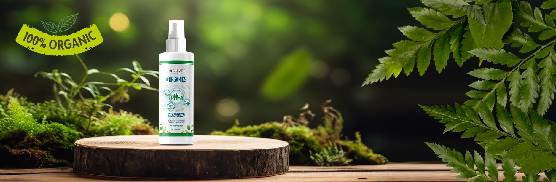PROUVEE ORGANICS%100 ORGANİK Sivrisinek Kovucu Sprey